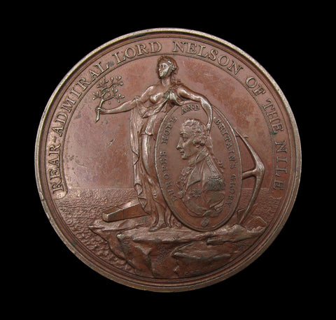 1798 Battle Of The Nile Davison's 48mm Medal - By Kuchler