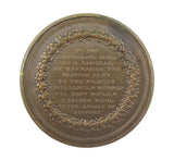 1815 Duke Of Wellington Victories 47mm Box Medal With Paper Roundels