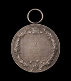1918 London County Council 'King's Medal' 32mm Silver