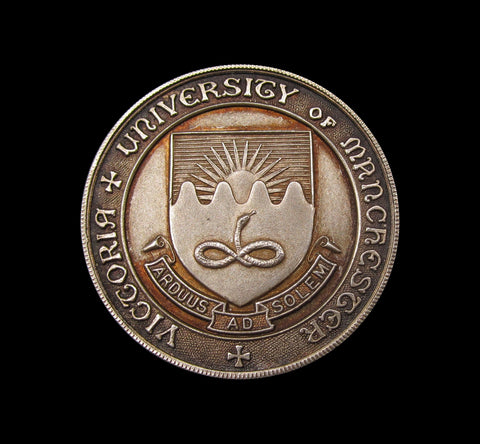 1928-29 Victoria University of Manchester 32mm Silver Medal