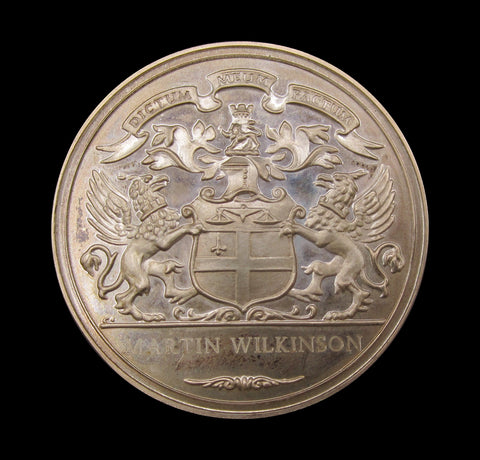 1972 New Stock Exchange Silver Brokers Pass Medal - Cased