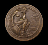 1921 Commercial Motor Users Association 58mm Medal - By Wyon