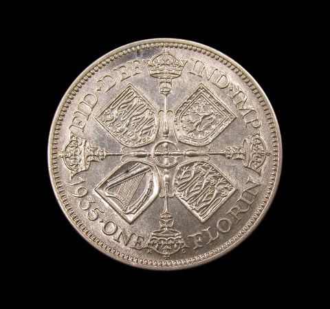 George V 1935 Florin - EF