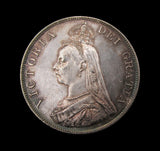 Victoria 1888 Double Florin - A/UNC