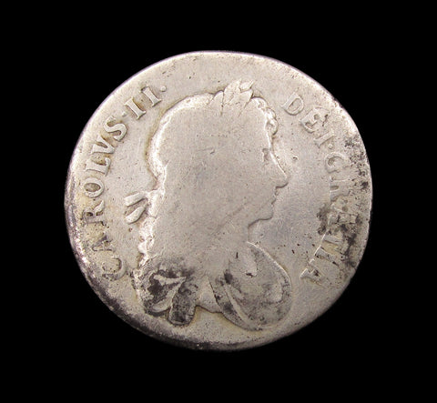 Charles II 1676 Shilling - Fair