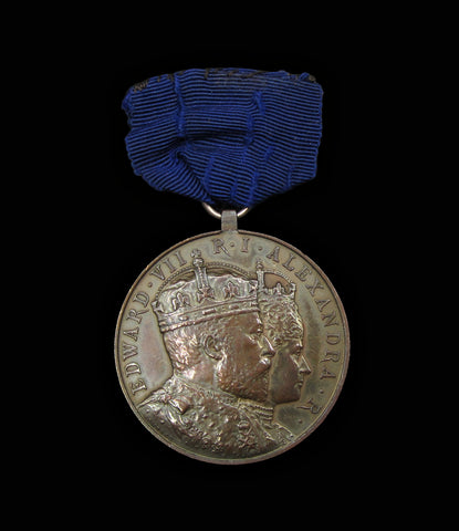 1902 Edward VII Coronation Hong Kong Issue Bronze Medal