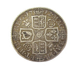 Anne 1712 Shilling - Roses & Plumes - Good Fine