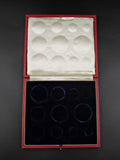 1887 Hard Case For 11 Coin Proof Set - Five Pound To Threepence