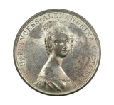 1837 Majority Of Princess Victoria 52mm Medal - By Davis