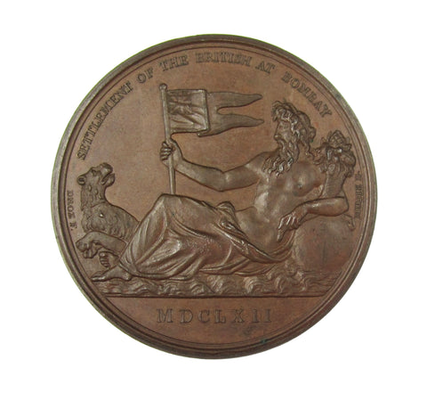 1804 Settlement Of The British At Bombay 41mm Medal - By Droz