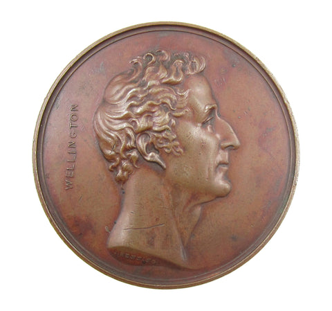 1827 Duke Of Wellington Commander-In-Chief 63mm Medal - By Henning