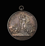1842 Hearts of Oak Benefit Society 50mm Silver Medal - By Taylor