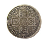 Anne 1714 Shilling - Roses & Plumes - Fine