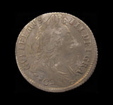 William III 1696 C Shilling - Chester - NVF