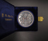 Canada 1868 Dominion of Canada Rifle Association Silver 50mm Medal