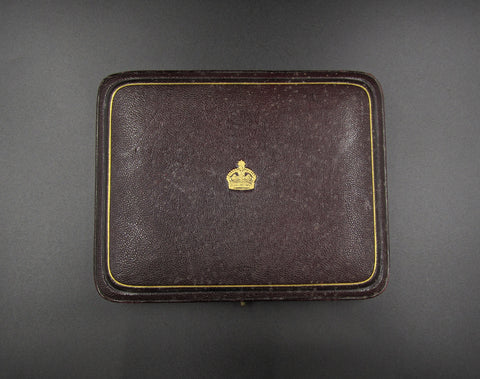 1887 Hard Case For 7 Coin Silver Proof Set - Crown To Threepence