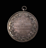 1842 Hearts of Oak Benefit Society 50mm Silver Medal - By Taylor