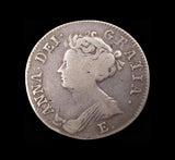 Anne 1707 E* Shilling - Edinburgh Local Dies
