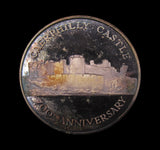 1971 700th Anniversary of Caerphilly Castle 39mm Silver Medal