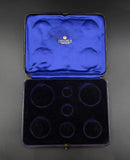 1887 Hard Case For 7 Coin Silver Proof Set - Crown To Threepence
