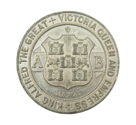 1899 1000 Years Of The City Of Winchester 45mm Medal