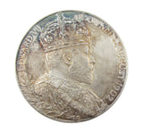 1902 Edward VII Coronation 55mm Silver Medal - Cased