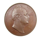 1830 Accession Of William IV 68mm Bronze Medal - By Wyon