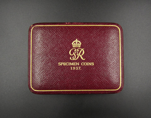 1937 Royal Mint Hard Case For George VI 4 Coin Gold Proof Set