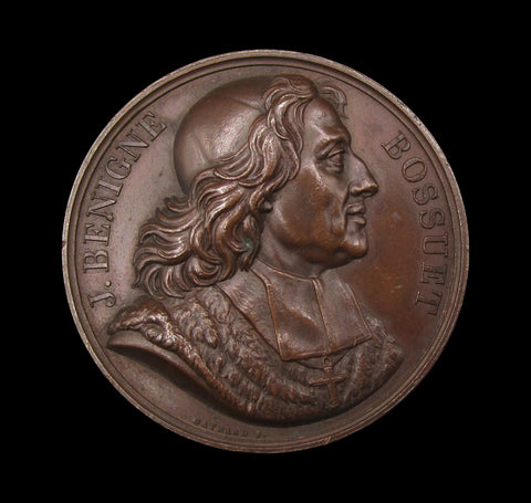 France 1816 Jacques-Benigne Bossuet 41mm Medal - By Gayrard