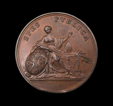 1765 2nd Birthday Of Prince Frederick 31mm Medal - By Pingo