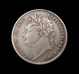 George IV 1824 Shilling - Good Fine
