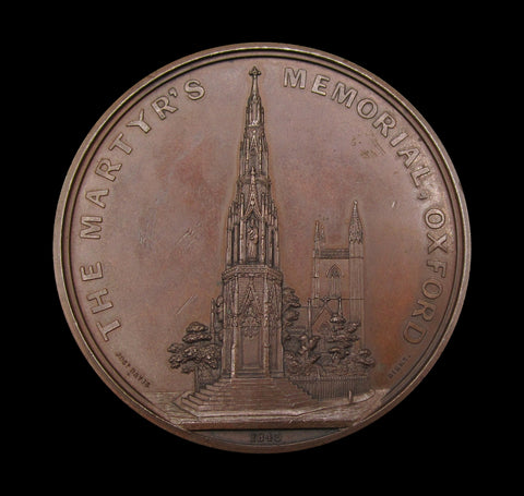 1843 Oxford Cathedral 61mm Bronze Medal - By Davis