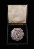 1856 Department Of Science & Art 55mm Silver Medal - With Presentation Book