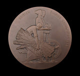 1925 British Empire Exhibition 51mm Bronze Medal - By Mackennal