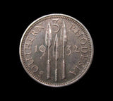 Southern Rhodesia 1932 5 Coin Proof Set - FDC