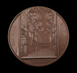 1843 Oxford Cathedral 61mm Bronze Medal - By Davis