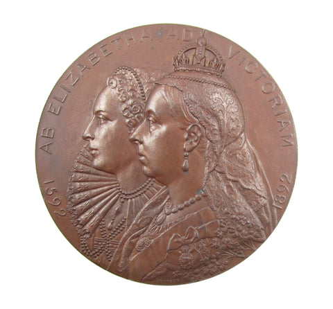 1892 Trinity College Dublin Tercentenary 64mm Bronze Medal