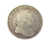 George I 1718 Shilling - Roses & Plumes - Fine