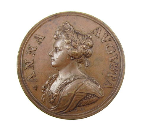 1710 Capture Of Bethune 48mm Bronze Medal - By Croker