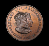 1902 Edward VII Coronation Heathfield Sussex 38mm Medal - By Neal