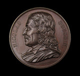France 1817 Nicolas Poussin 41mm Medal - By Dubois
