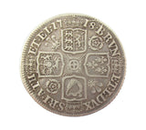 George I 1718 Shilling - Roses & Plumes - Fine