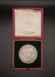 1902 Edward VII Coronation 52mm Silver Medal - By Frampton