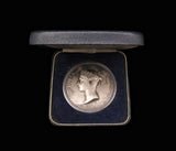 1977 Stampex Trophy Contest Award 55mm Medal - Victoria Young Head