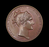 1831 Coronation Of William IV 33mm Bronze Medal - By Wyon