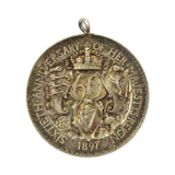 1897 Victoria Diamond Jubilee 22mm Silver Medal - By Bowcher