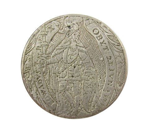 c.1630 King Edward III 26mm Silver Counter - By De Passe