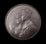 1937 George VI & Elizabeth Coronation 44mm Medal - Boxed