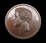 1845 Joshua Reynolds Art Union Of London 58mm Medal - By Stothard