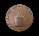 c.1790 Norfolk Norwich Halfpenny Token - DH24 - GVF